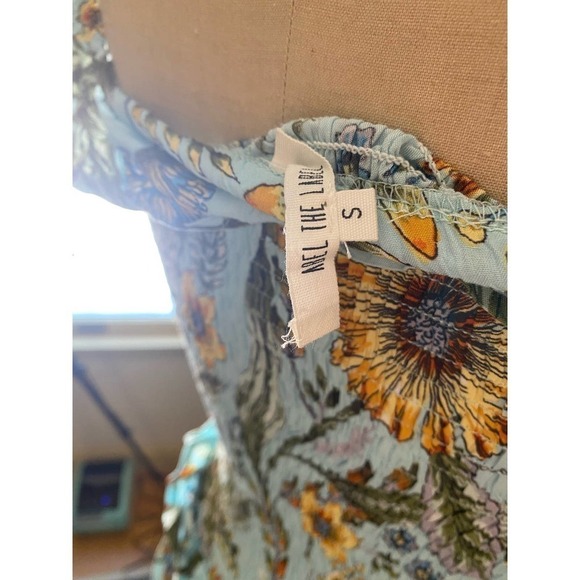 Anthropologie Able the Label Floral Smocked maxi dress size Small - Picture 4 of 5